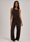 Ensemble Pyjama Marron en coton