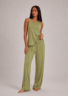 Ensemble Pyjama Kaki en coton