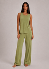 Ensemble Pyjama Kaki en coton