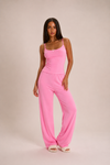 Ensemble Pyjama Rose en coton