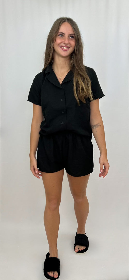 Ensemble pyjama Ombre noir