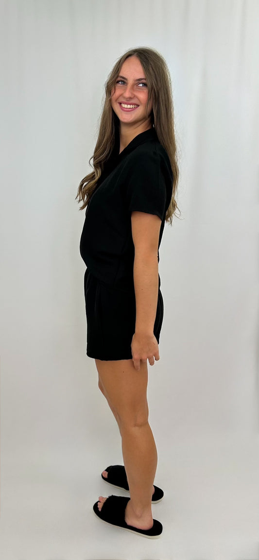 Ensemble pyjama Ombre noir
